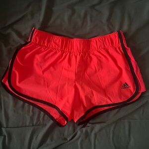 Adidas Women's Bright Coral Running Shorts